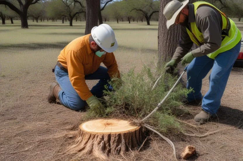 Cut stump herbicide treatment for invasive tree control