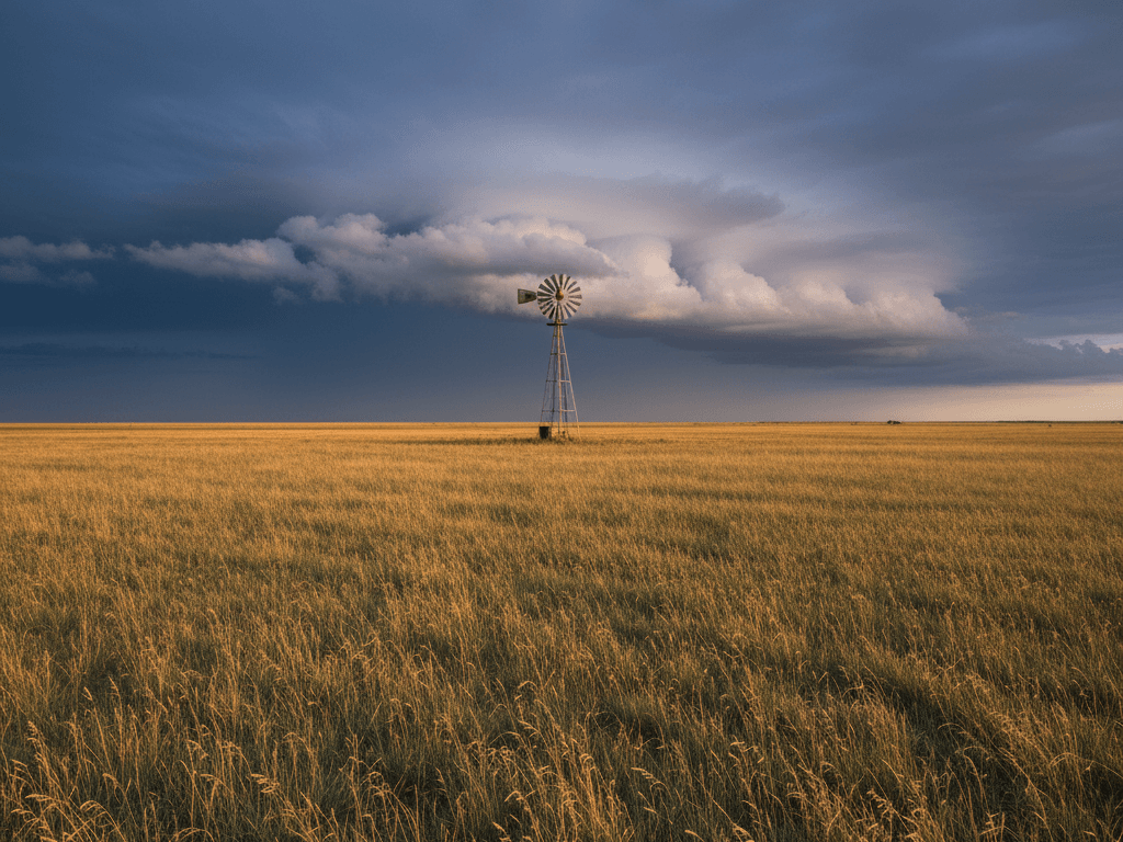 High Plains shortgrass prairie in the Texas Panhandle