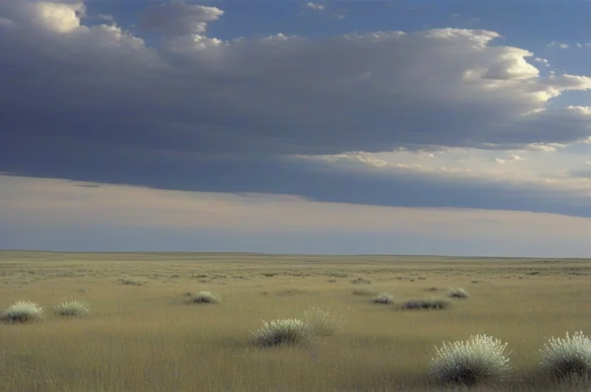High Plains short grass prairie with blue grama, buffalo grass, and yucca